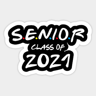 senior class of 2021 Sticker